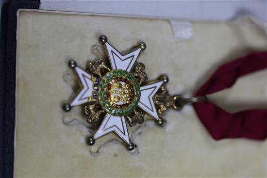 An important group of medals to Admiral Sir Geoffrey Alan Brooke Hawkins KBE, CB, MVO, DSC, with Lady Hawkins DCVO